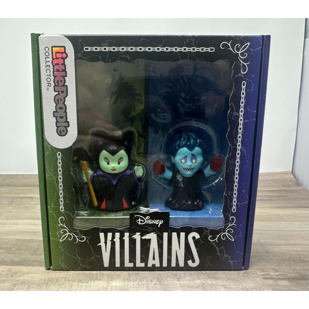 ⭐️Little People Collector Disney Villains Maleficent &Hades Special Edition Set